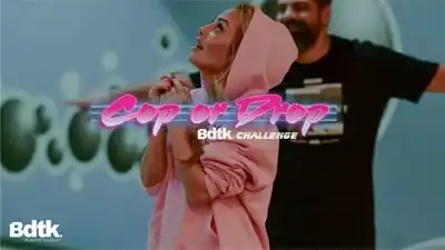 Η Ελένη Βουλγαράκη & ο Θανάσης Πασσάς στο Cop or Drop-Bodytalk Challenge