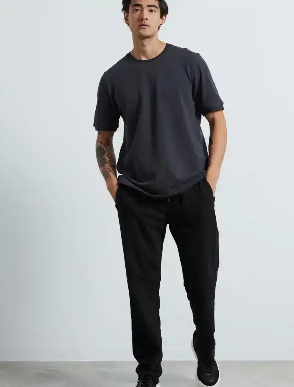 Slim straight sweatpants sale