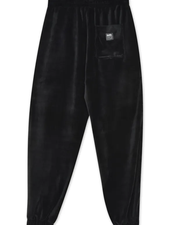 Women's jogger high-waisted velvet pants `VELOUR` | Bodytalk