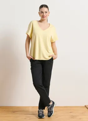 Women's short-sleeve blouse