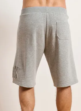 Men's sports shorts with embossed print 'CAPITAL LOGO'