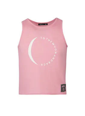 Sleeveless short top for girls