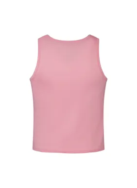Sleeveless short top for girls
