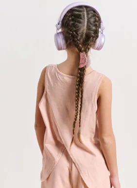 Girls' sleeveless top