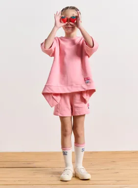 Girls' shorts 'LESS IS MORE MiniMe'