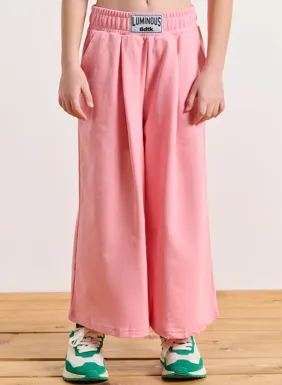 Children's high-waisted wide pants for girls 7/8 LUMINOUS MiniMe
