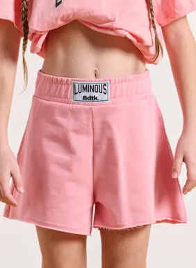 Kids high-waisted shorts for girls 'LUMINOUS MiniMe