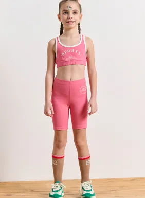 BDTK children's 2/4 cycling leggings for girls