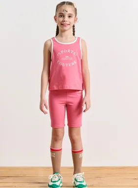 Children's sleeveless top for girls 'BEYOND MiniMe'