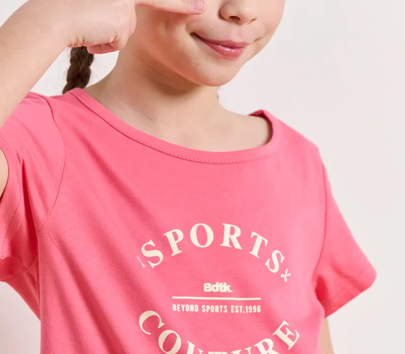 Kids short-sleeve t-shirt for girls 'BEYOND MiniMe'-thumbPicture-3