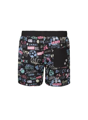 Boys' bermuda swim shorts
