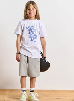 Παιδικό σετ για αγόρια με κοντομάνικο t-shirt και βερμούδα
