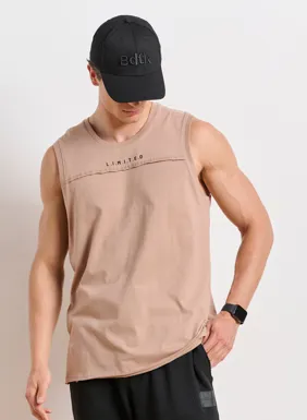 Men's athletic sleeveless shirt 'L.I.M.I.T.E.D'