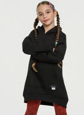 Kids hoodie for girls 'LESS IS MORE MiniMe '