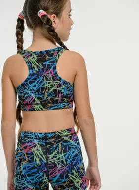 Children's sports bra for girls