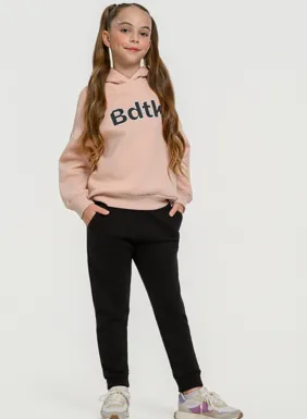 Children's athletic jogger suit for girls