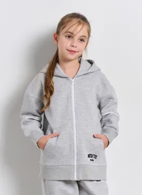 Kids hoodie jacket for girls 'COMFY MiniMe '