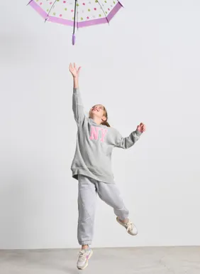 Kids oversized long hoodie for girls 'COMFY MiniMe '