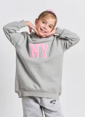 Kids oversized long hoodie for girls 'COMFY MiniMe '