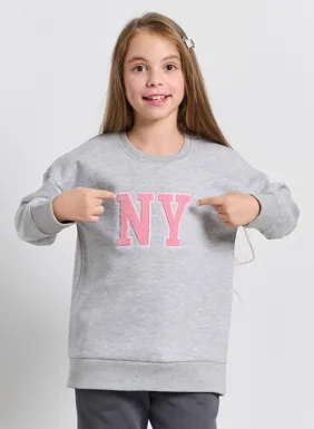 Children's long-sleeve top for girls 'COMFY MiniMe '