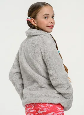 Children's teddy cardigan for girls