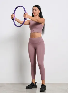 Women's high-waisted athletic leggings 4/4 `BDTK GYM`