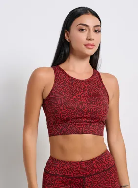 Women's sports bra `BDTK GYM`