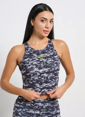 Women's athletic crop top 'BDTK GYM'