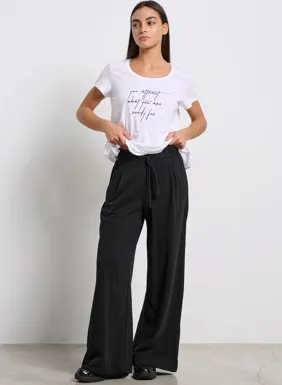 Women's wide pants `PANTS ON GEN BETA`