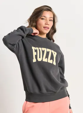 Women's long-sleeve blouse `FUZZY`