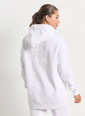 Women's long hoodie 'HEARTY'
