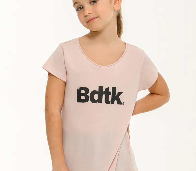 Παιδικό κοντομάνικο t-shirt με τύπωμα bdtk για κορίτσια-thumbPicture-4
