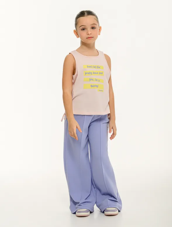 Παιδικό αμάνικο t-shirt `BOWS` για κορίτσια-mainImage-1