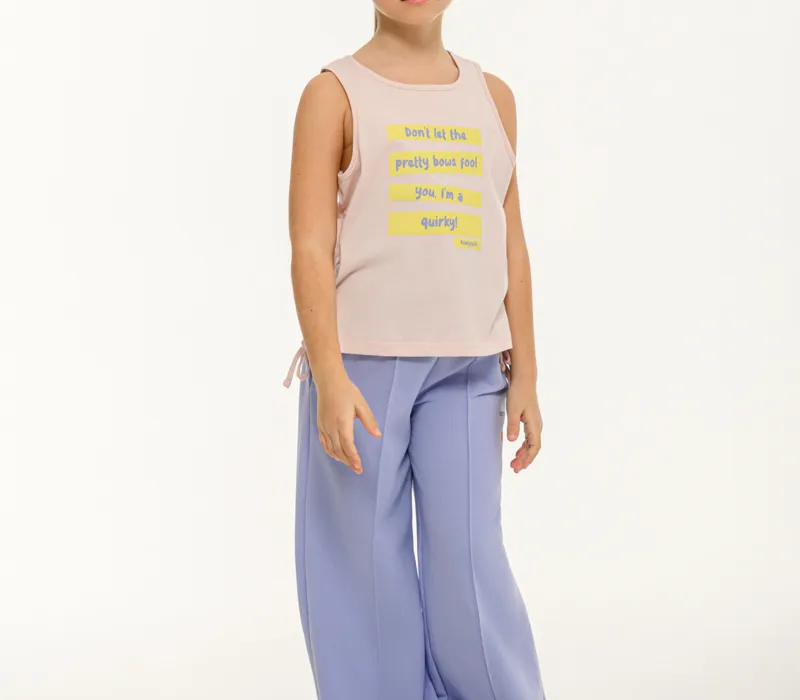 Παιδικό αμάνικο t-shirt `BOWS` για κορίτσια-thumbPicture-1