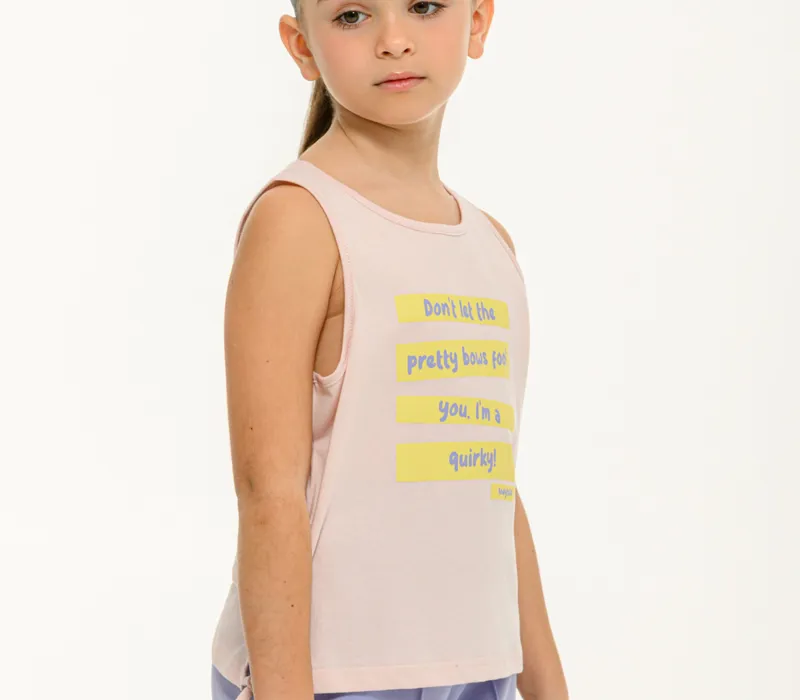 Παιδικό αμάνικο t-shirt `BOWS` για κορίτσια-thumbPicture-2