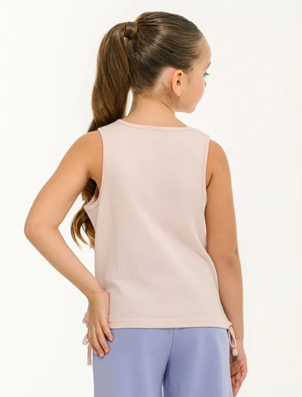 Παιδικό αμάνικο t-shirt `BOWS` για κορίτσια-mainImage-4