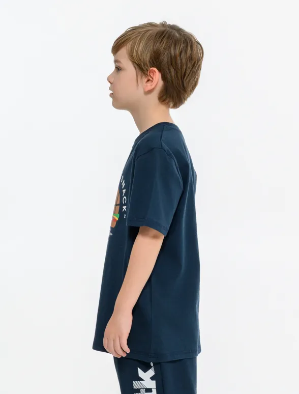 Παιδικό κοντομάνικο t-shirt για αγόρια με τύπωμα-mainImage-2