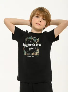 Παιδικό κοντομάνικο t-shirt για αγόρια με τύπωμα