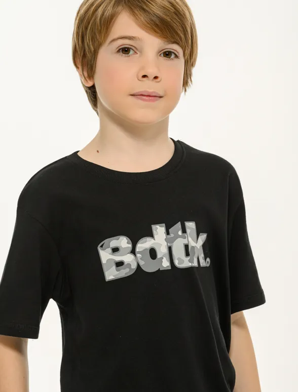 Παιδικό κοντομάνικο t-shirt bdtk για αγόρια-mainImage-4