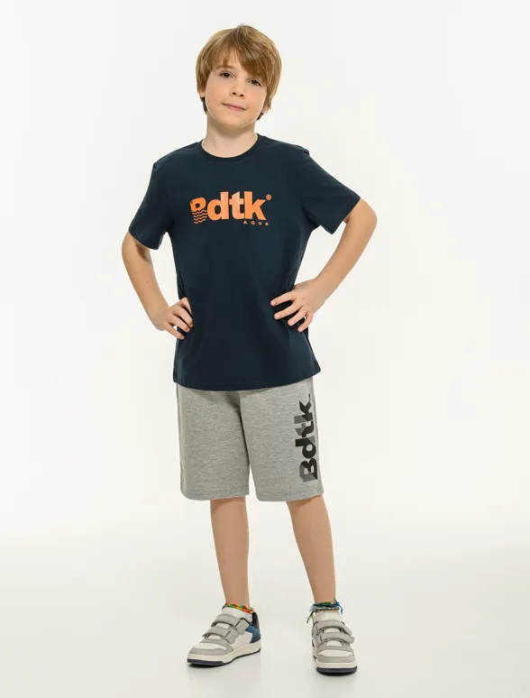 Παιδικό κοντομάνικο t-shirt bdtk για αγόρια-mainImage-1