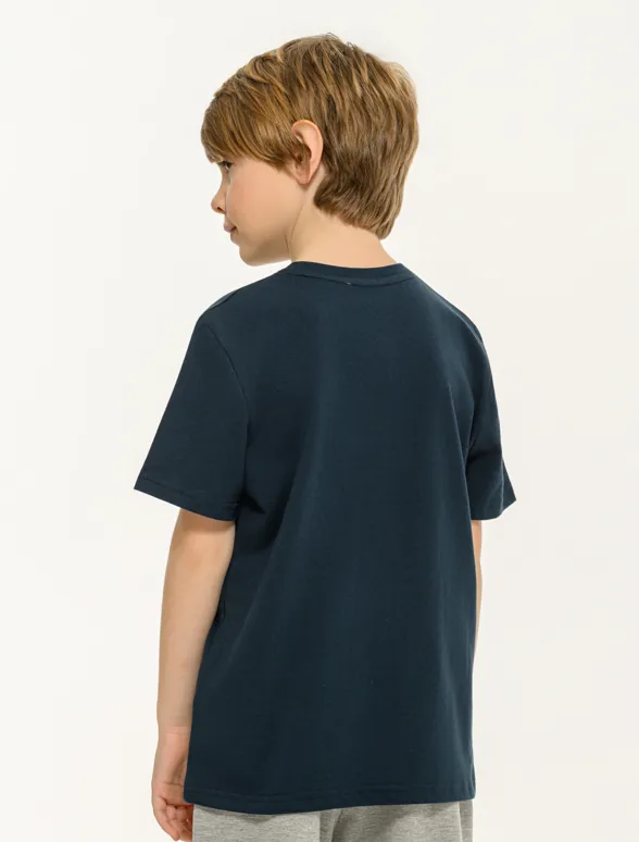 Παιδικό κοντομάνικο t-shirt bdtk για αγόρια-mainImage-3