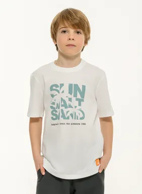 Παιδικό bdtk σετ για αγόρια με t-shirt και μακριά βερμούδα 2τμχ