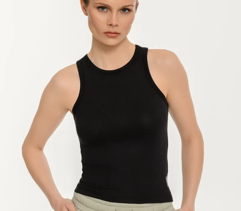 Women's sleeveless rib tank top-thumbPicture-1