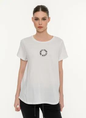 Γυναικείο κοντομάνικο t-shirt με τύπωμα