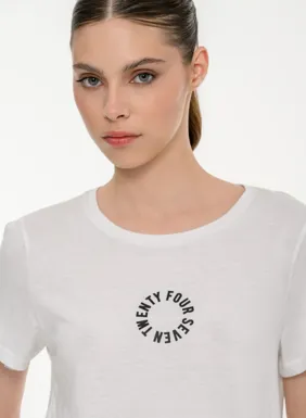 Γυναικείο κοντομάνικο t-shirt με τύπωμα