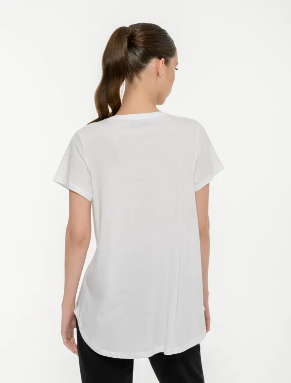 Γυναικείο κοντομάνικο t-shirt με τύπωμα-mainImage-4