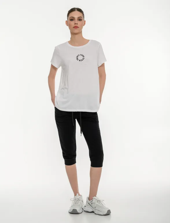 Γυναικείο κοντομάνικο t-shirt με τύπωμα-mainImage-5