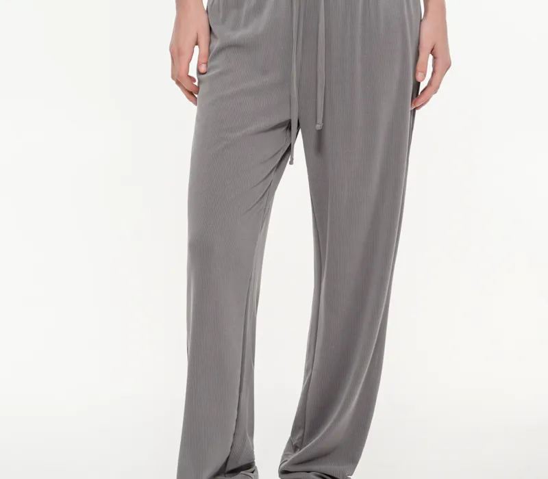 Women's rib jumpsuit with elastic-thumbPicture-2