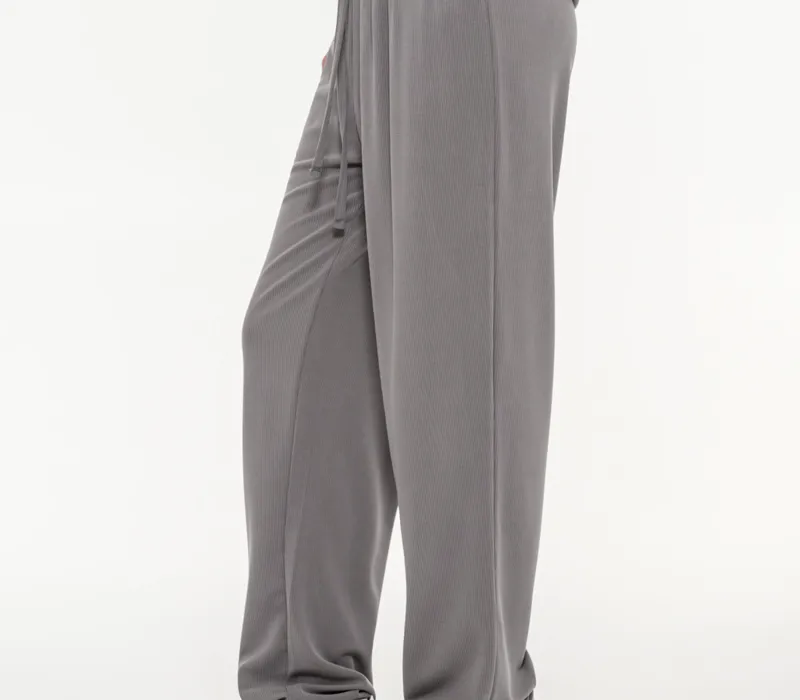 Women's rib jumpsuit with elastic-thumbPicture-3