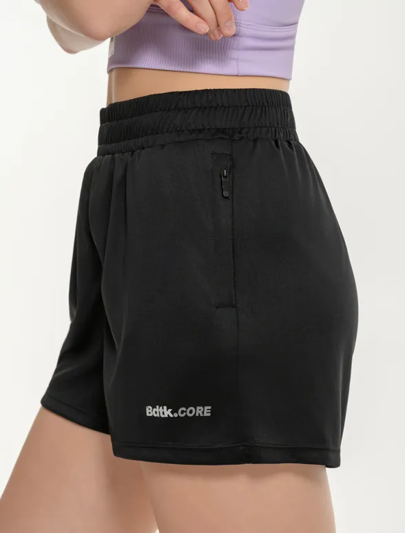 Women's athletic gym shorts bdtk.core-mainImage-2